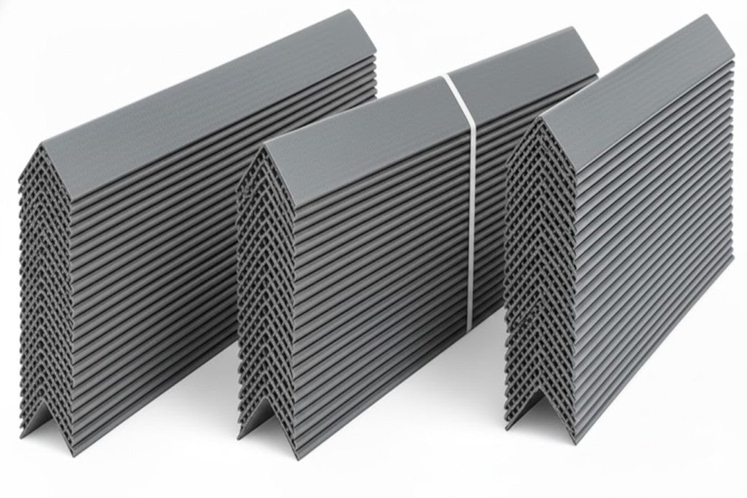 Reusable PVC Edge & Corner Protectors for Moving, Cargo, Storage and Material Handling (50 pack)